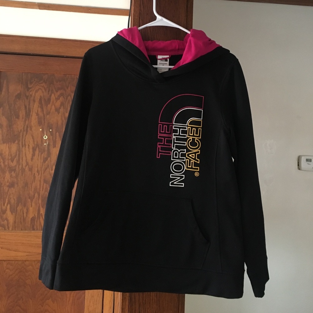 The North Face sweatshirt